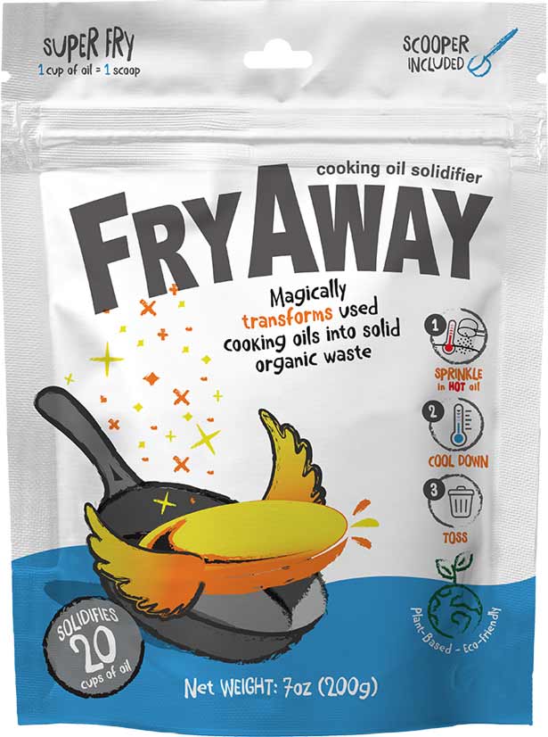 How to Solidify Cooking Oil  Cooking Oil Hardener-Fryaway – FryAway