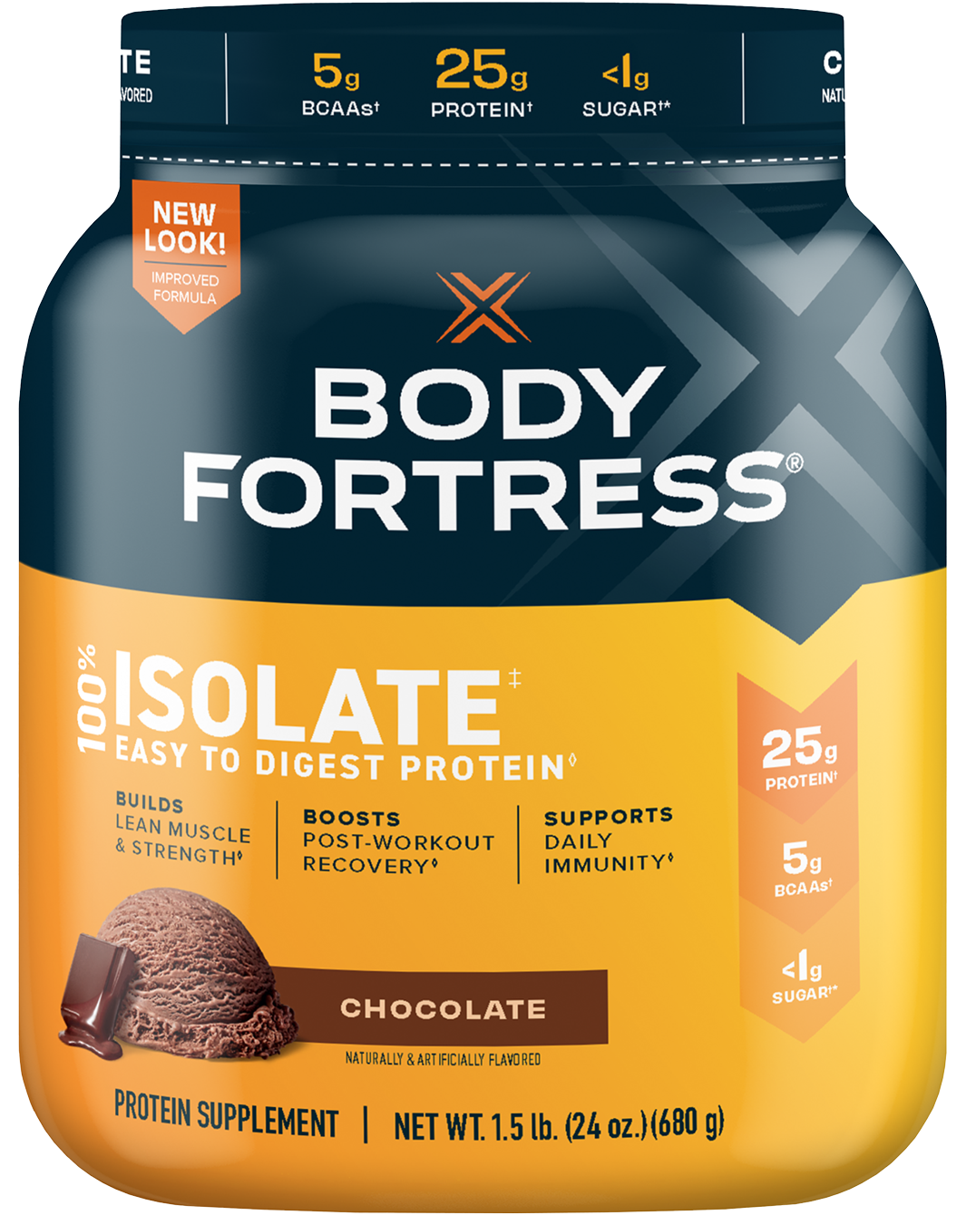 100% Isolate, Easy to Digest Protein Powder, Vanilla – Body Fortress