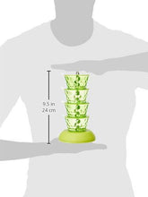 Load image into Gallery viewer, 2141 4 in 1 Multipurpose 360 Degree Rotating Pickle Rack Container for Kitchen - DeoDap
