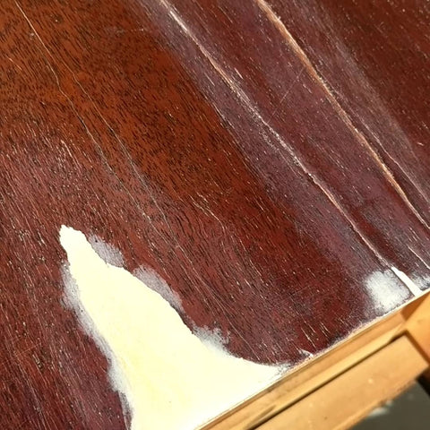 Antique Vanity Damage