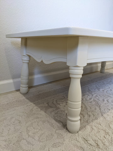 painted coffee table