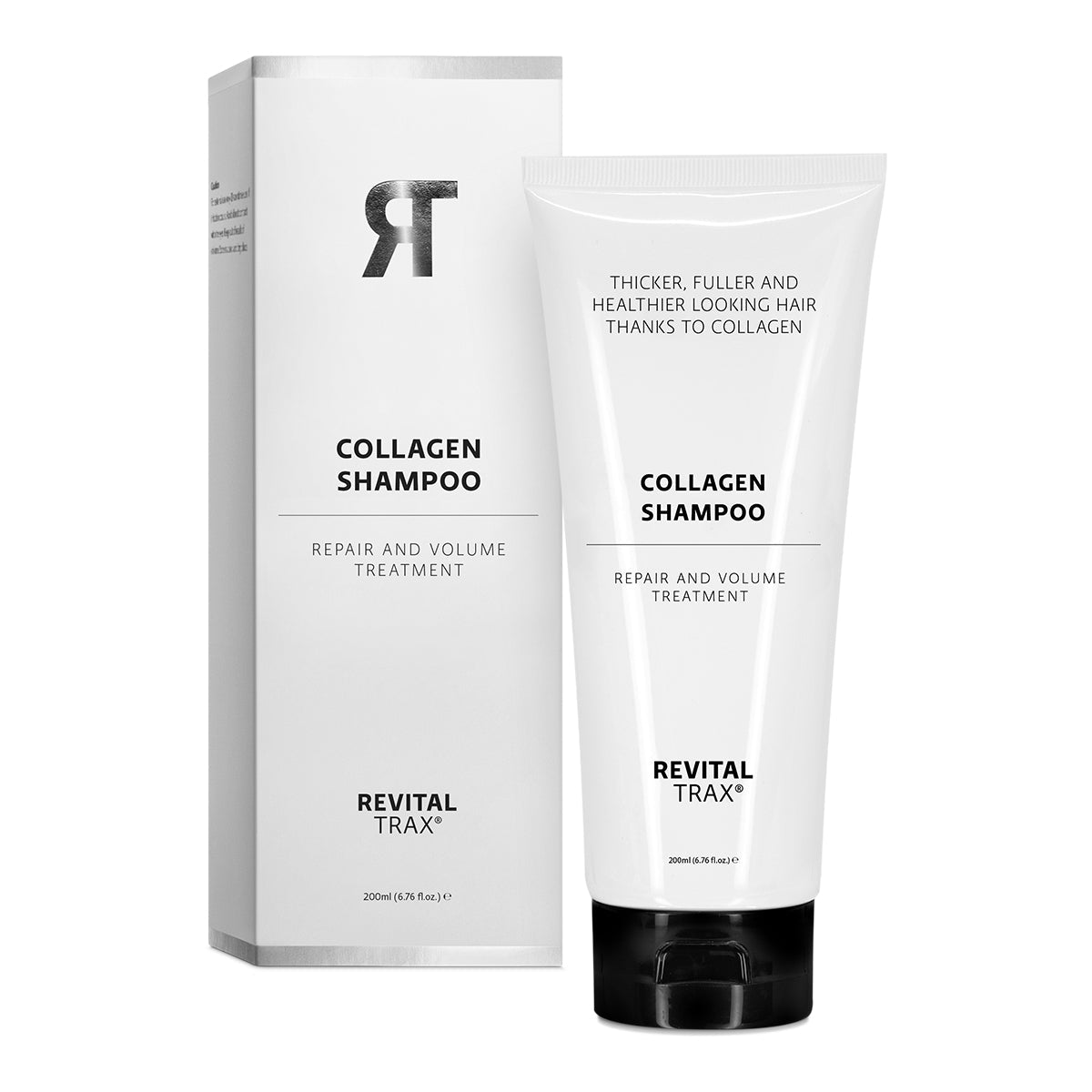 RevitalTrax® Collagen Volume Haircare Set - Shampoo + Conditioner - Voordeelverpakking 2 x 200ml