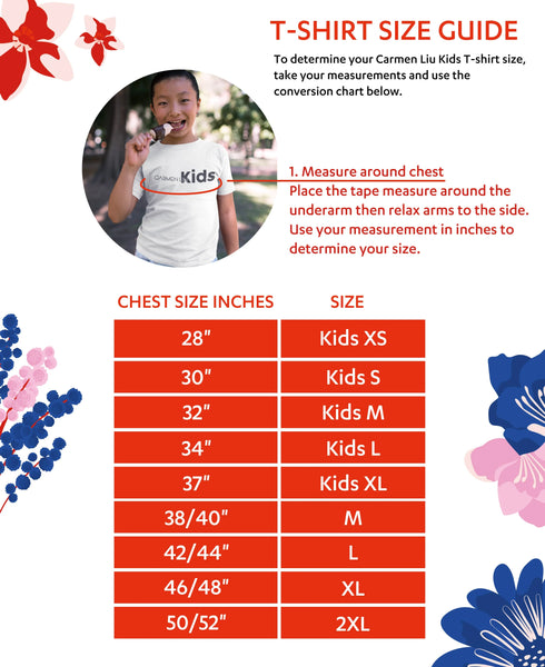 Kids T Shirt Size Guide