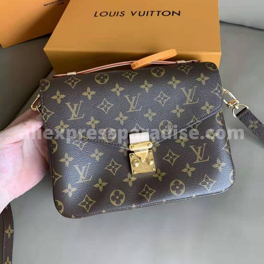 LOUIS VUITTON Monogram Eclipse Pochette Steamer 1159632