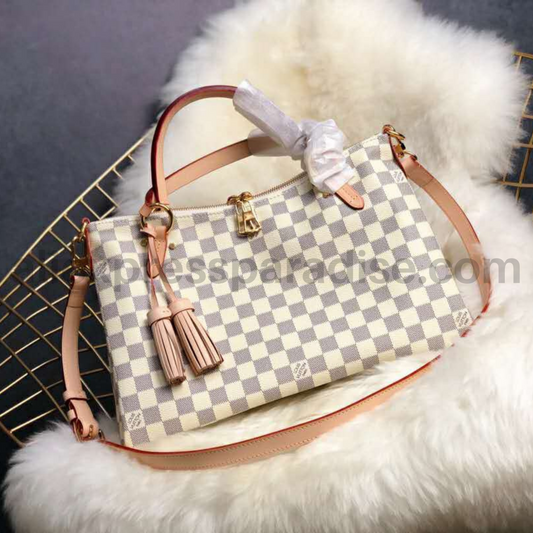 Replica Louis Vuitton Lymington Damier Azur Canvas 