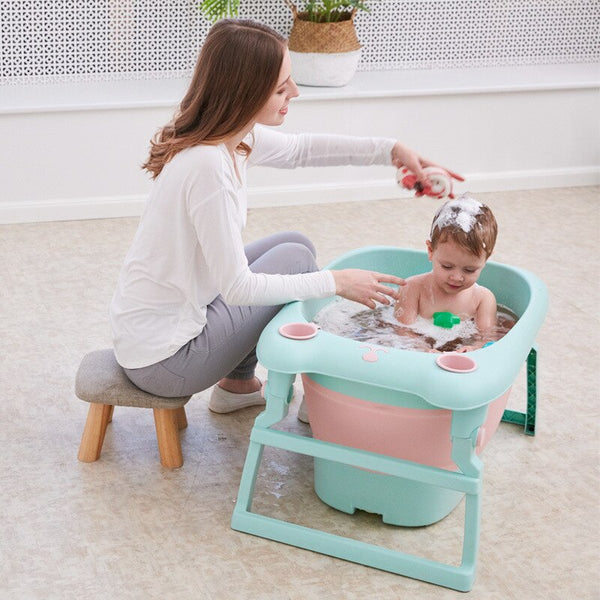 Baignoire Pliable Pour Bebe Avec Hamac De Bain Bebe De Maman