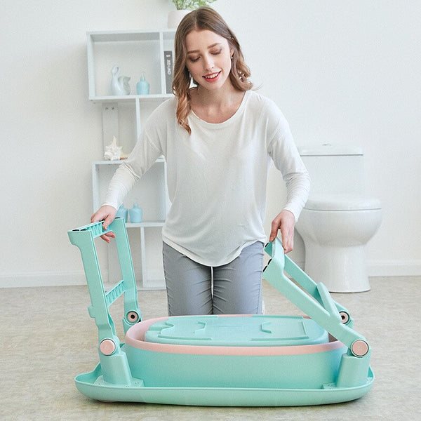 Baignoire Pliable Pour Bebe Avec Hamac De Bain Bebe De Maman