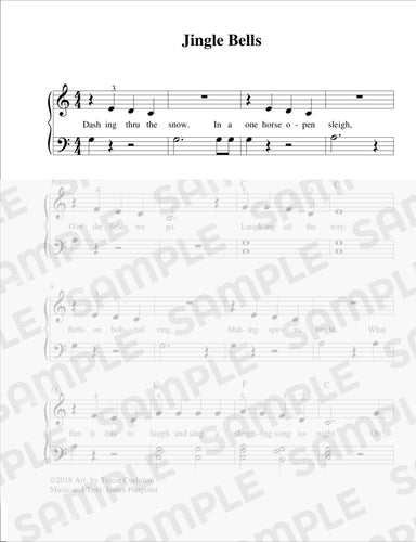 jingle bells sheet music flute