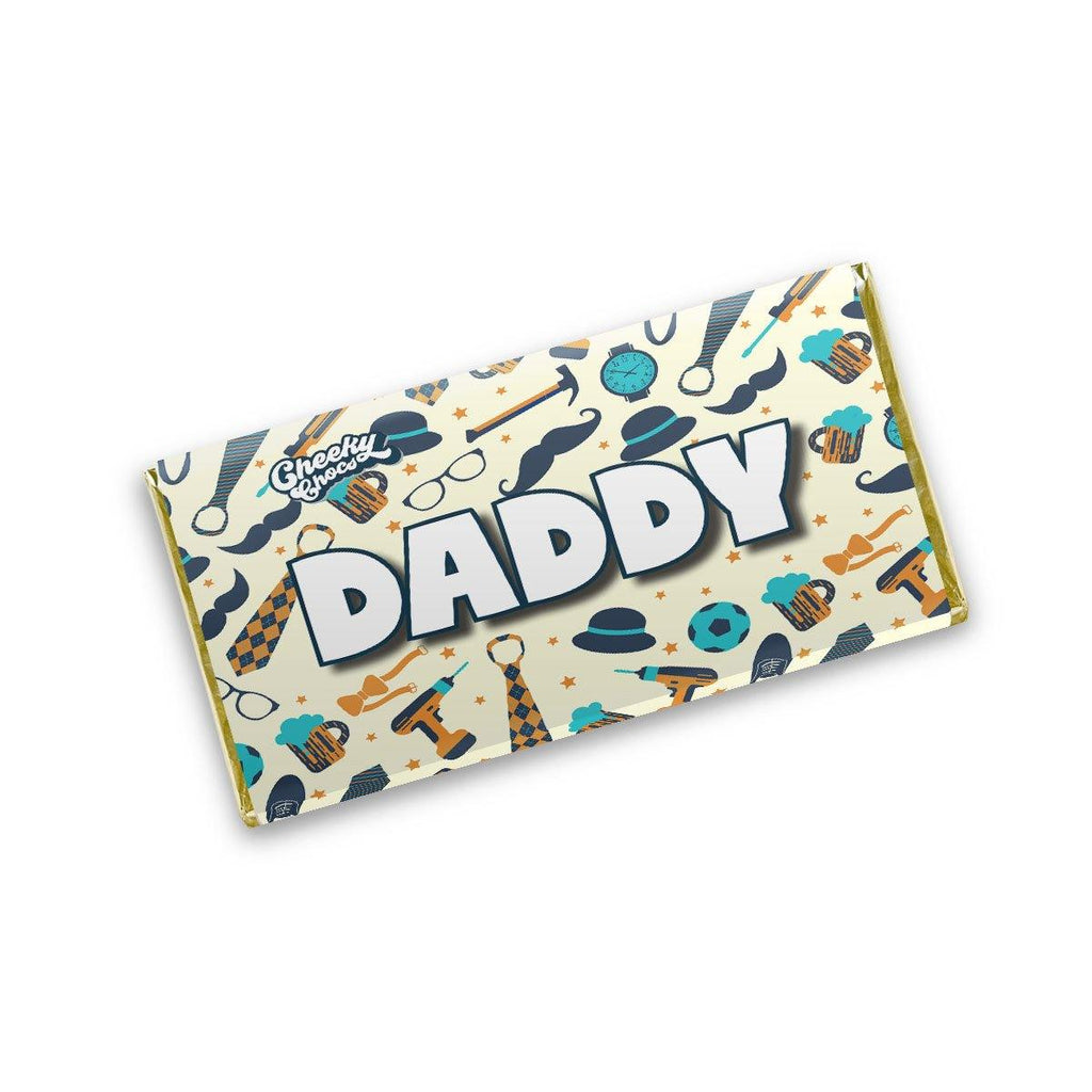 Daddy Novelty Chocolate Wrapper Cheeky Chocs 3673