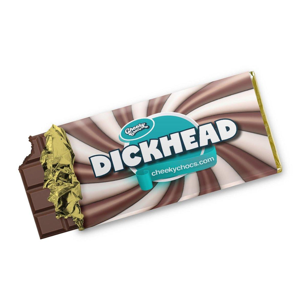 Dickhead Novelty Chocolate Wrapper Cheeky Chocs 3744