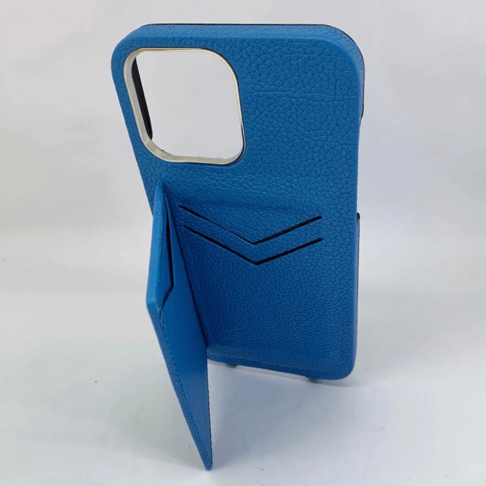 Card and Pen Holder Case For iPhone 13 Pro In Alligator