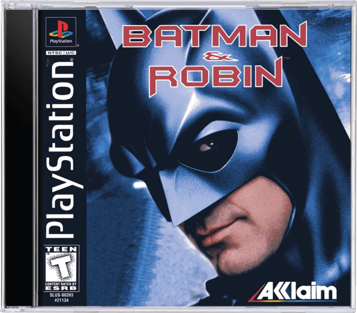 Batman and Robin for Sony PlayStation 1 (PS1) | TVGC — The Video Game  Company
