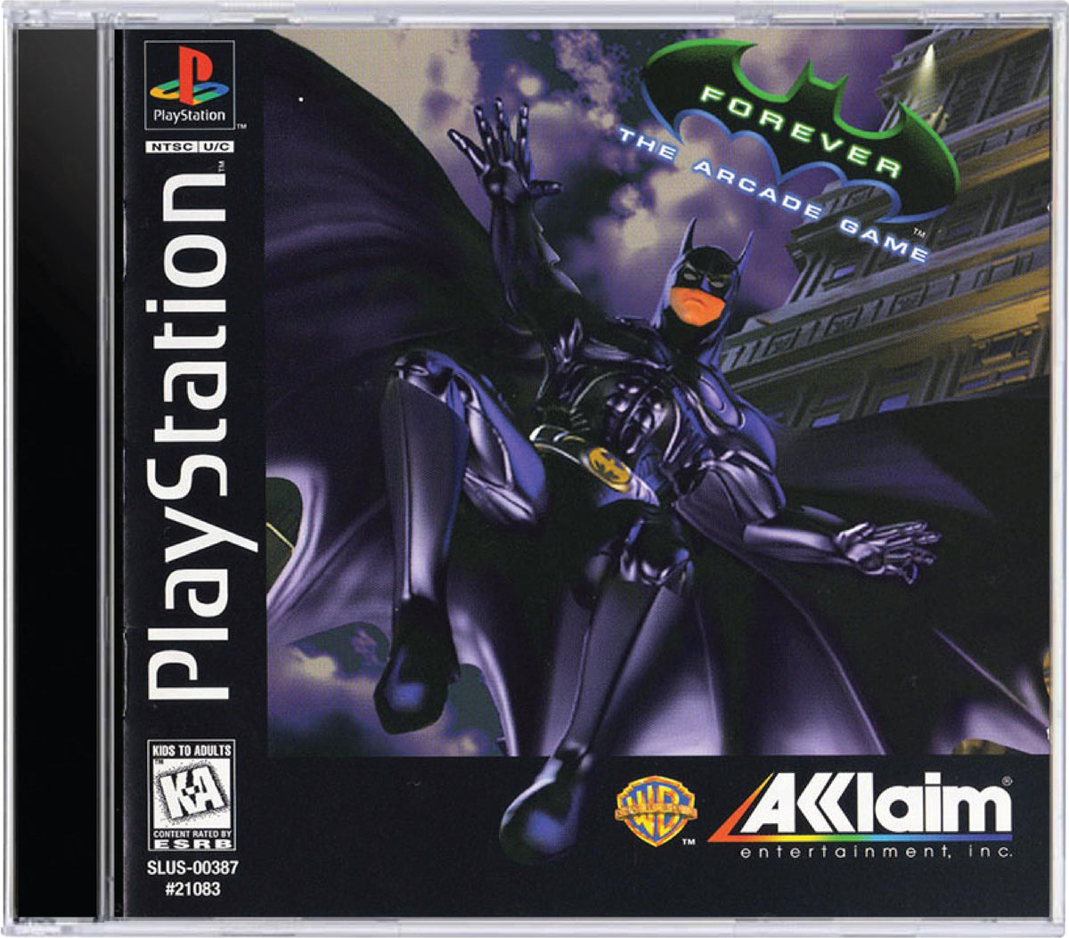 Batman Forever Arcade for Sony PlayStation 1 (PS1) | TVGC — The Video Game  Company