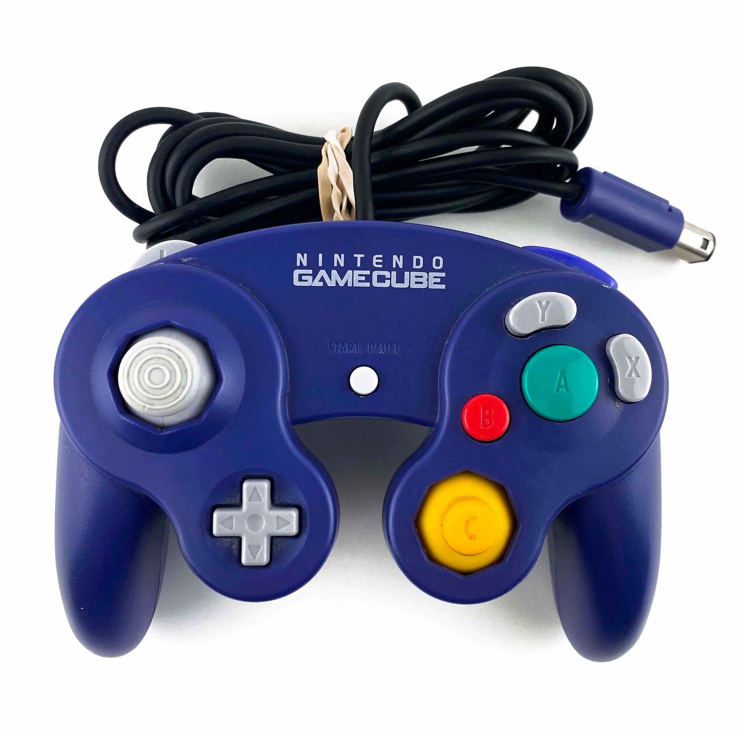 Nintendo GameCube Indigo Purple & Clear Controller (DOL-003)