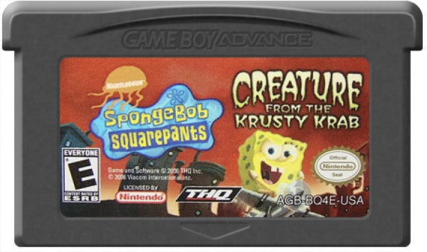 SpongeBob SquarePants and Fairly OddParents for Nintendo Game Boy Advance