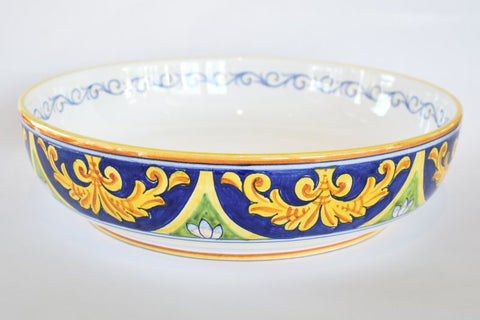 crespina italian ceramic serving bowl