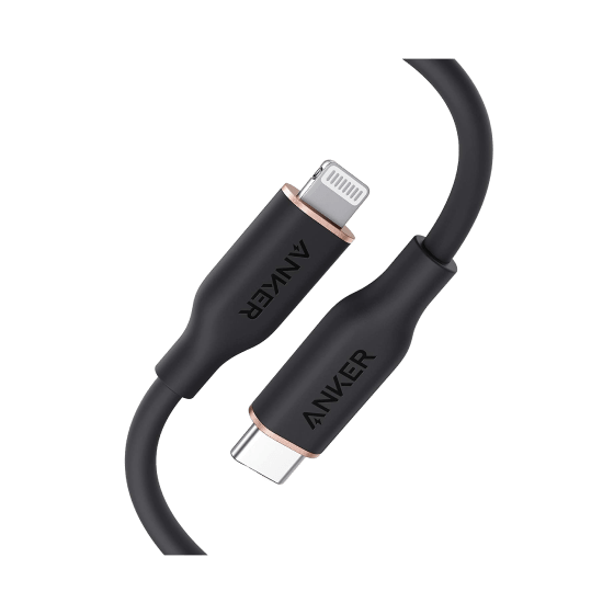 イメージ：Anker PowerLine III Flow USB-C & ライトニング ケーブル 0.9m