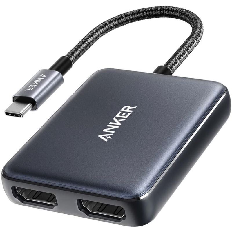 verzameling roman Metalen lijn Anker PowerExpand USB-C & Dual HDMI アダプタ | 電源タップの製品情報