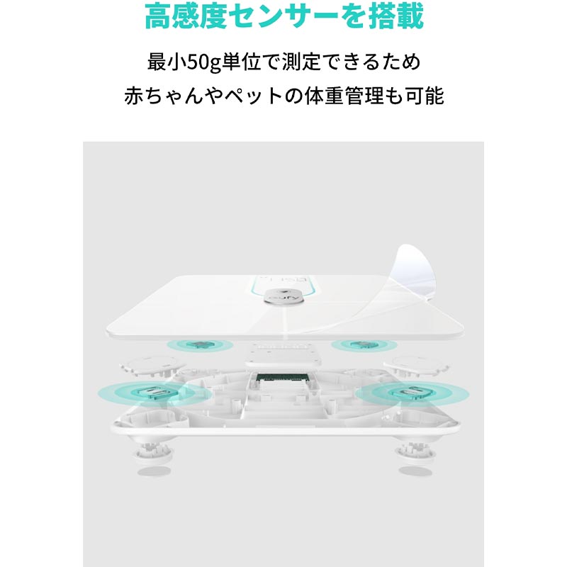 Eufy Smart Scale P2 Pro | 体重・体組成計の製品情報