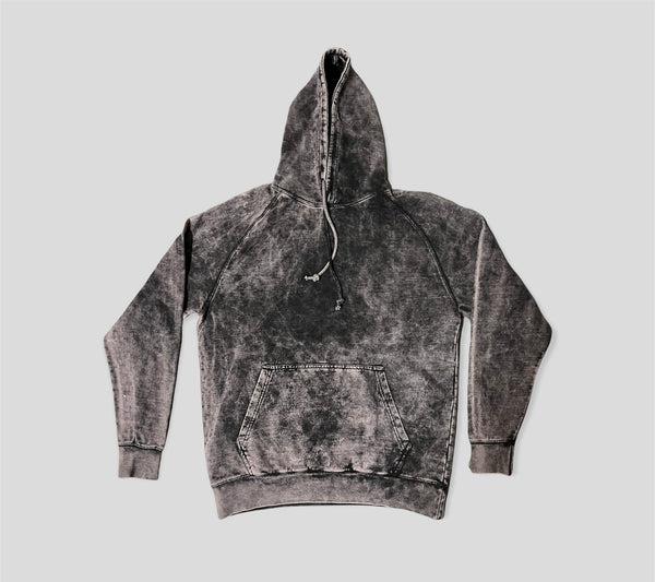 【A-WENDE】CONSCIOUS COMA ACID WASH HOODIE