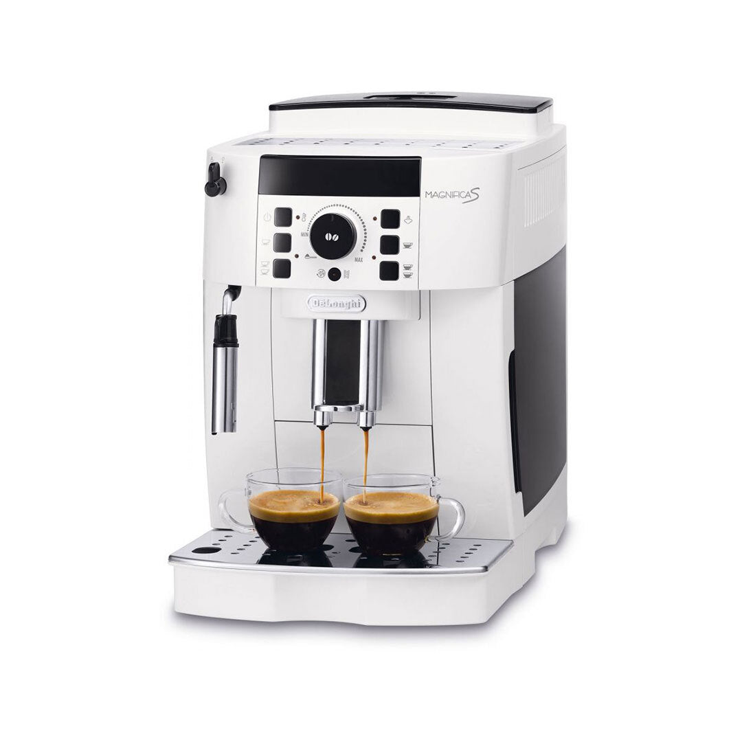 How do you place the water filter in your De'Longhi Magnifica