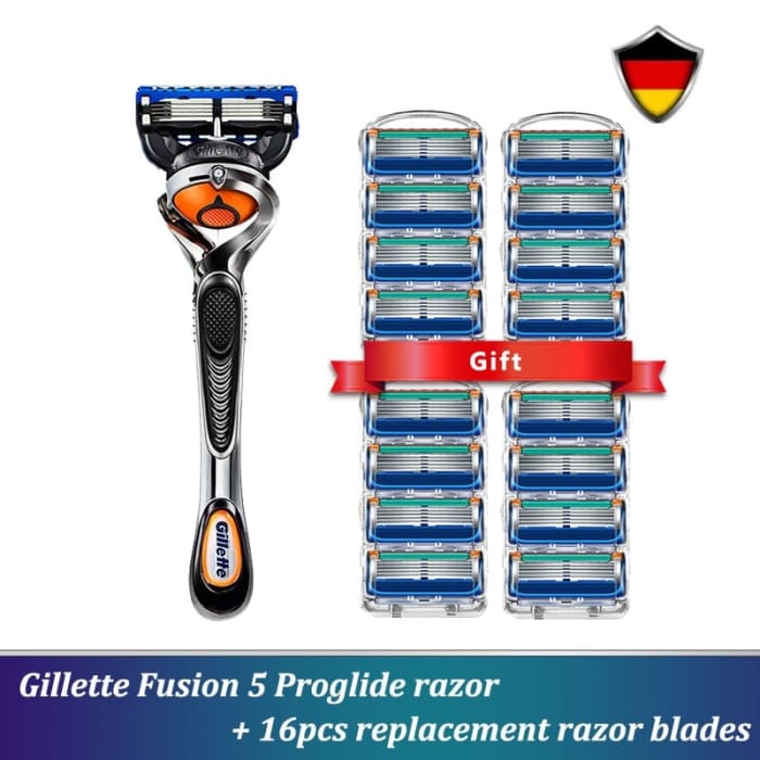 Gillette Fusion 5 Proglide Safety Shaver for Men Maxzol