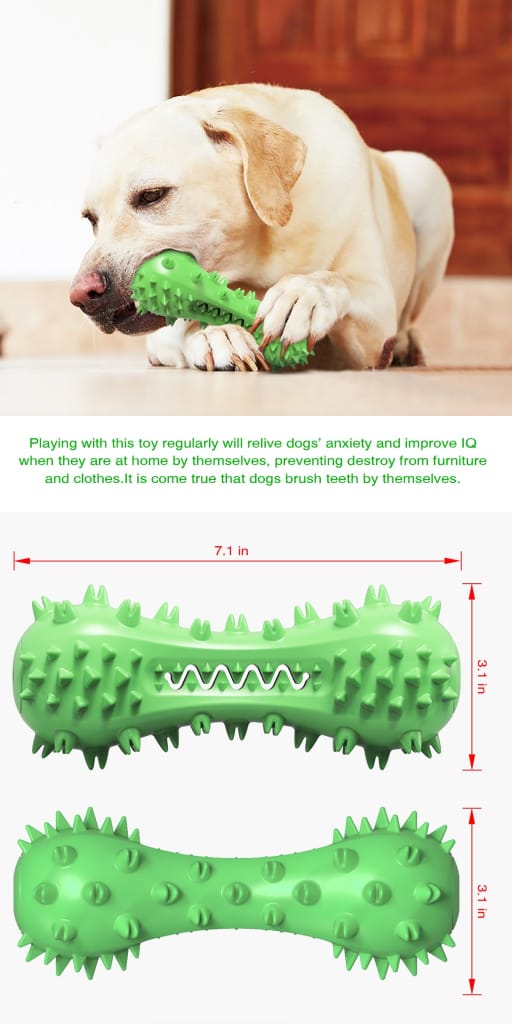 Puppy Chew Toys Teething Cleaning Interactive Soft Rubber