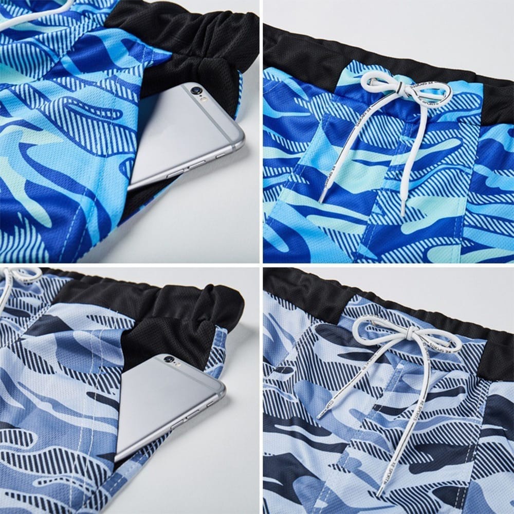 M-3xl Men’s Swimming Trunks Fitness Shorts Beachwear