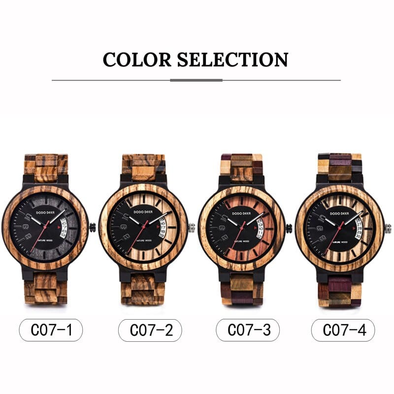 Wooden Watch Men Luxury Design