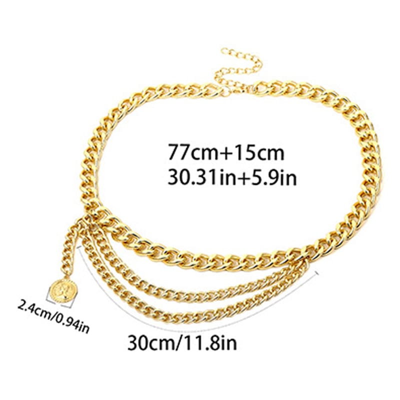 Chain Waist Belts For Women
