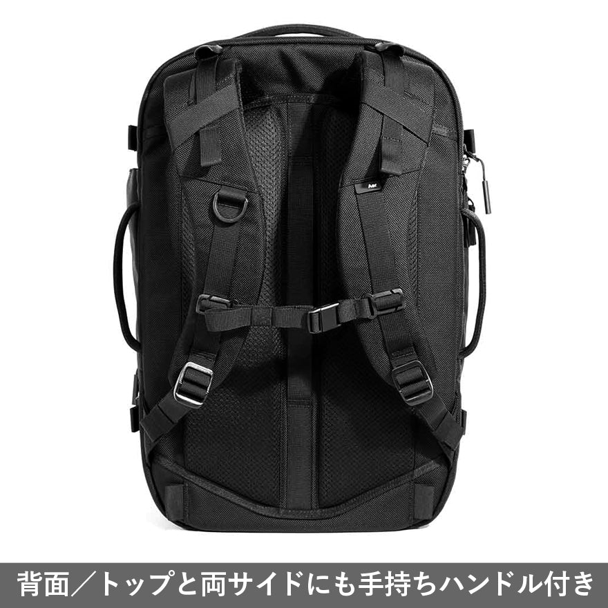 AER エアー トラベルパック3 AER-21032 ＜正規取扱店＞[AER Travel Pack 3] ＜35リットル＞/ 2WAY / メンズ バックパック ビジネス / ブリーフケース / リュック 大容量 / TRAVEL COLLECTION /1680D コーデュラバリスティックナイロン