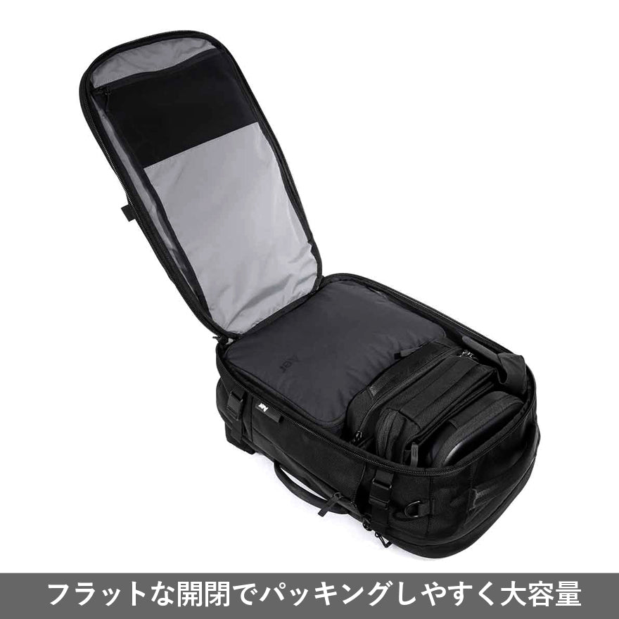 AER エアー トラベルパック3 AER-21032 ＜正規取扱店＞[AER Travel Pack 3] ＜35リットル＞/ 2WAY / メンズ バックパック ビジネス / ブリーフケース / リュック 大容量 / TRAVEL COLLECTION /1680D コーデュラバリスティックナイロン