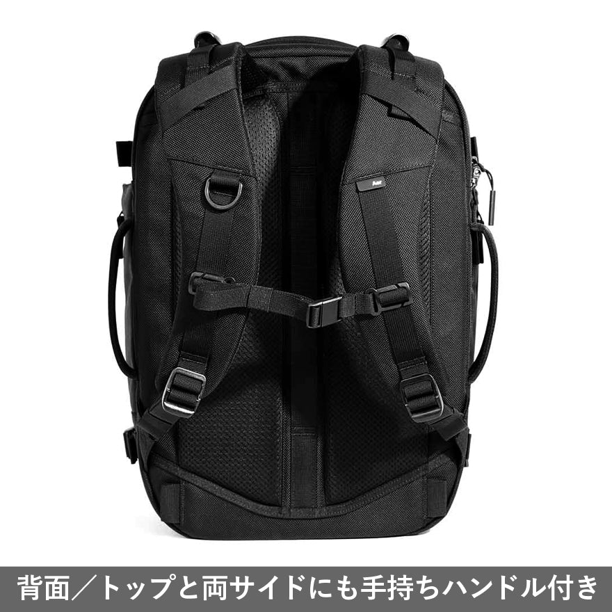 AER エアー トラベルパック3（スモールタイプ） AER-21033＜正規取扱店＞[AER Travel Pack 3 Small ] ＜28リットル＞/ 2WAY / メンズ バックパック ビジネス / ビジネスバッグ / 出張・旅行 / ブリーフケース / リュック 大容量 / TRAVEL COLLECTION /1680D コーデュラバリスティックナイロン