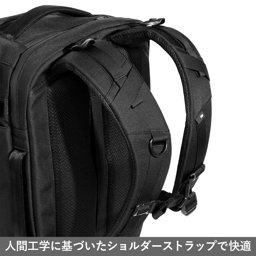 AER エアー トラベルパック3（スモールタイプ） AER-21033＜正規取扱店＞[AER Travel Pack 3 Small ] ＜28リットル＞/ 2WAY / メンズ バックパック ビジネス / ビジネスバッグ / 出張・旅行 / ブリーフケース / リュック 大容量 / TRAVEL COLLECTION /1680D コーデュラバリスティックナイロン