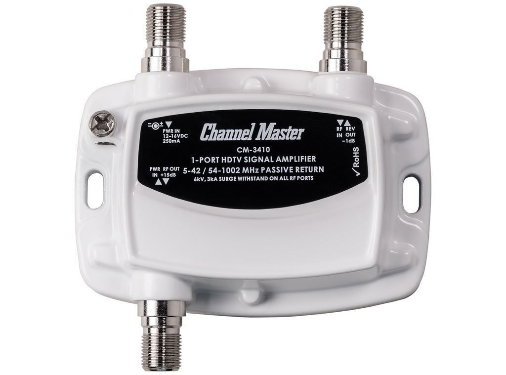 channel master ultra mini 4 tv antenna amplifier