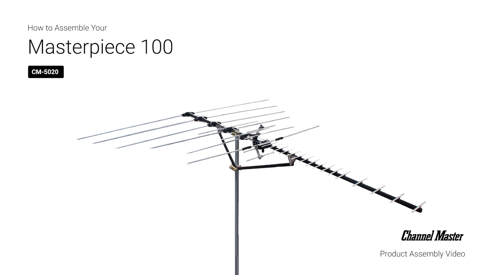 Masterpiece 100 Outdoor Vhf Uhf Tv Antenna Channel Master Cm 50