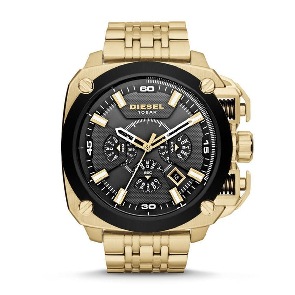 Diesel Griffed Mens Gold Stainless - DZ4595 Steel – Watch