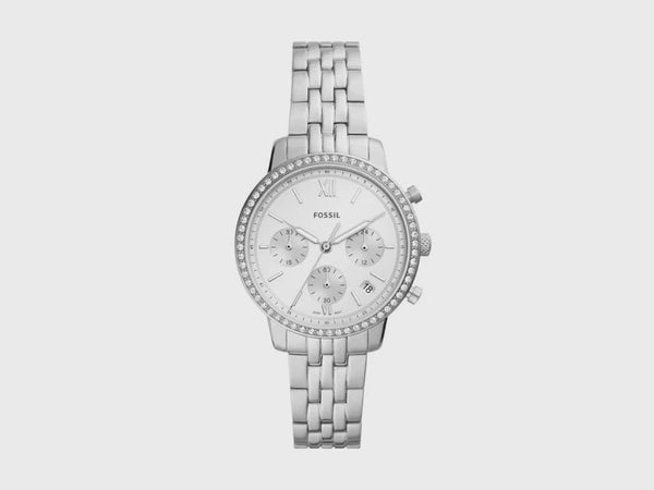 Fossil Women Neutra Chronograph Two-Tone Stainless Steel Watch