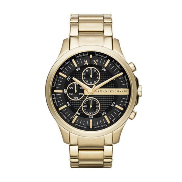 Guess Comet Gold Tone Day/Date Watch Gents – GW0218G2
