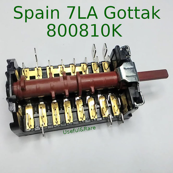 7la gottak barcelona. 7la-gottak Barcelona Spain переключатель. Переключатель 7la gottak. Переключатель для духовки Hansa 10 позиций (800810).