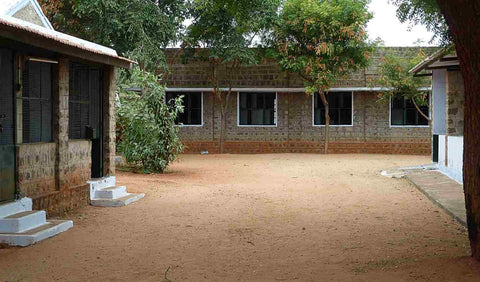 Instalaciones de Palam Rural Centre, organización india de Comercio Justo