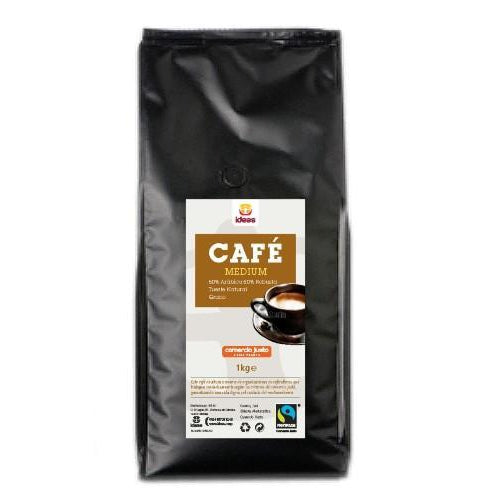 Café Natural en grano de Comercio Justo