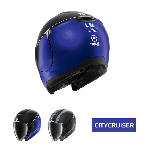 citycruiser casque jet yamaha co branding shark helmets