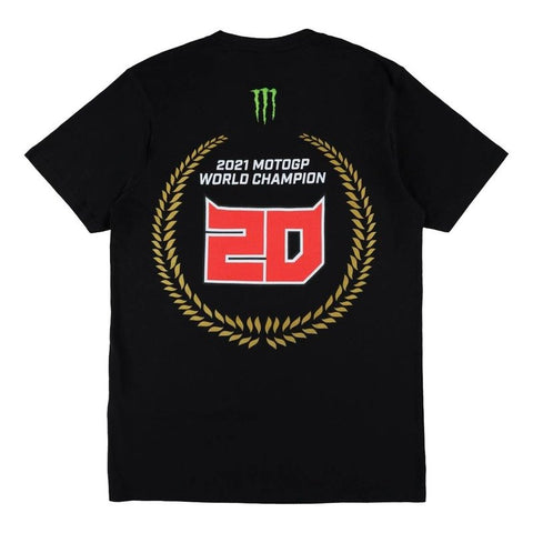 TEE SHIRT HOMME YAMAHA MOTOGP REPLICA NOIR BLEU — Motoland-Dunkerque