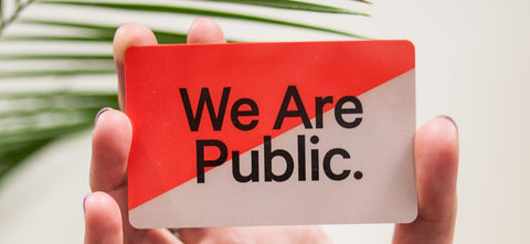 we are public pass