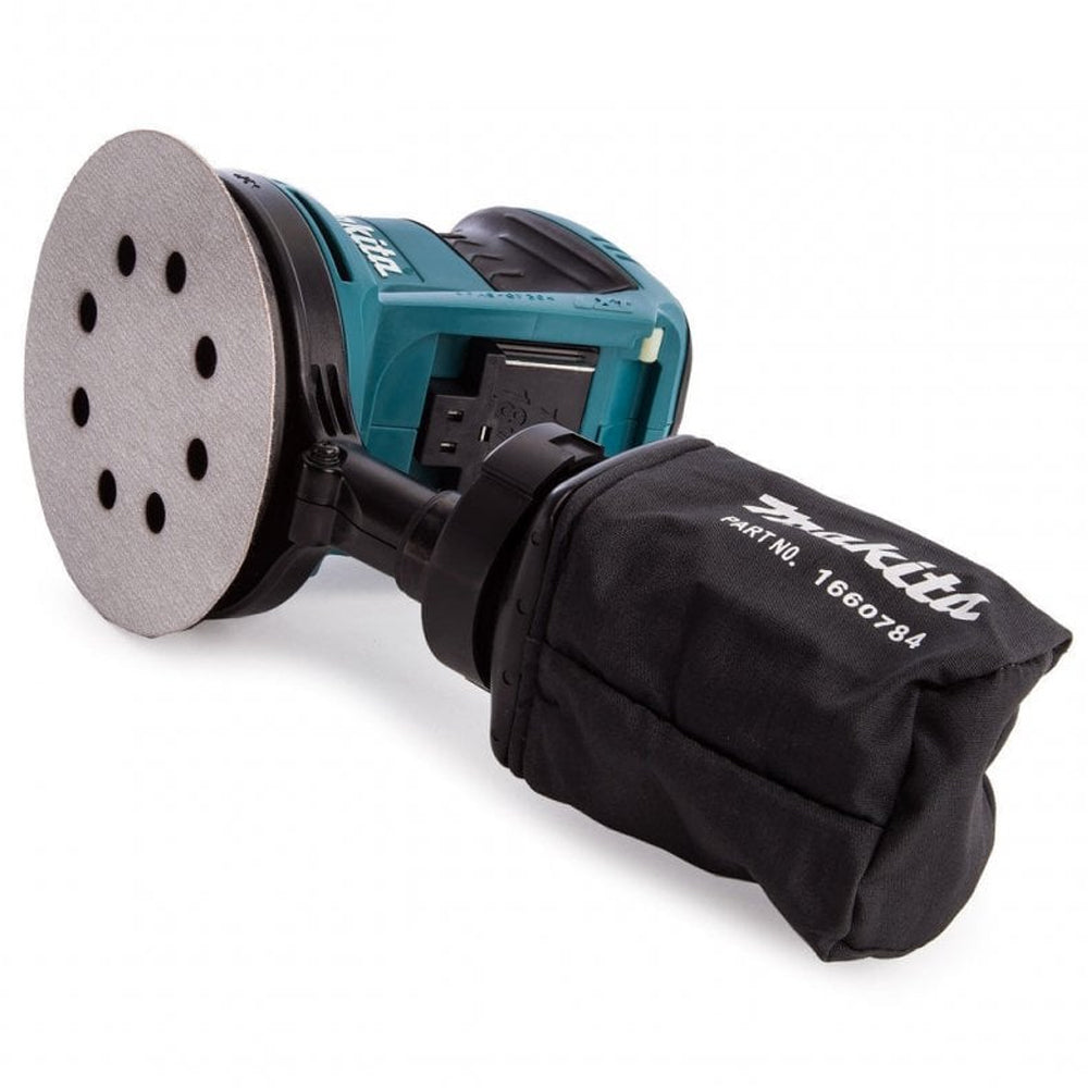 Makita DBO180Z 18V LXT Liion Cordless 125mm Random Orbit Sander Body