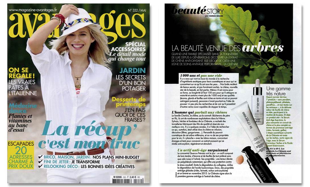 Avantages - Mai 2016