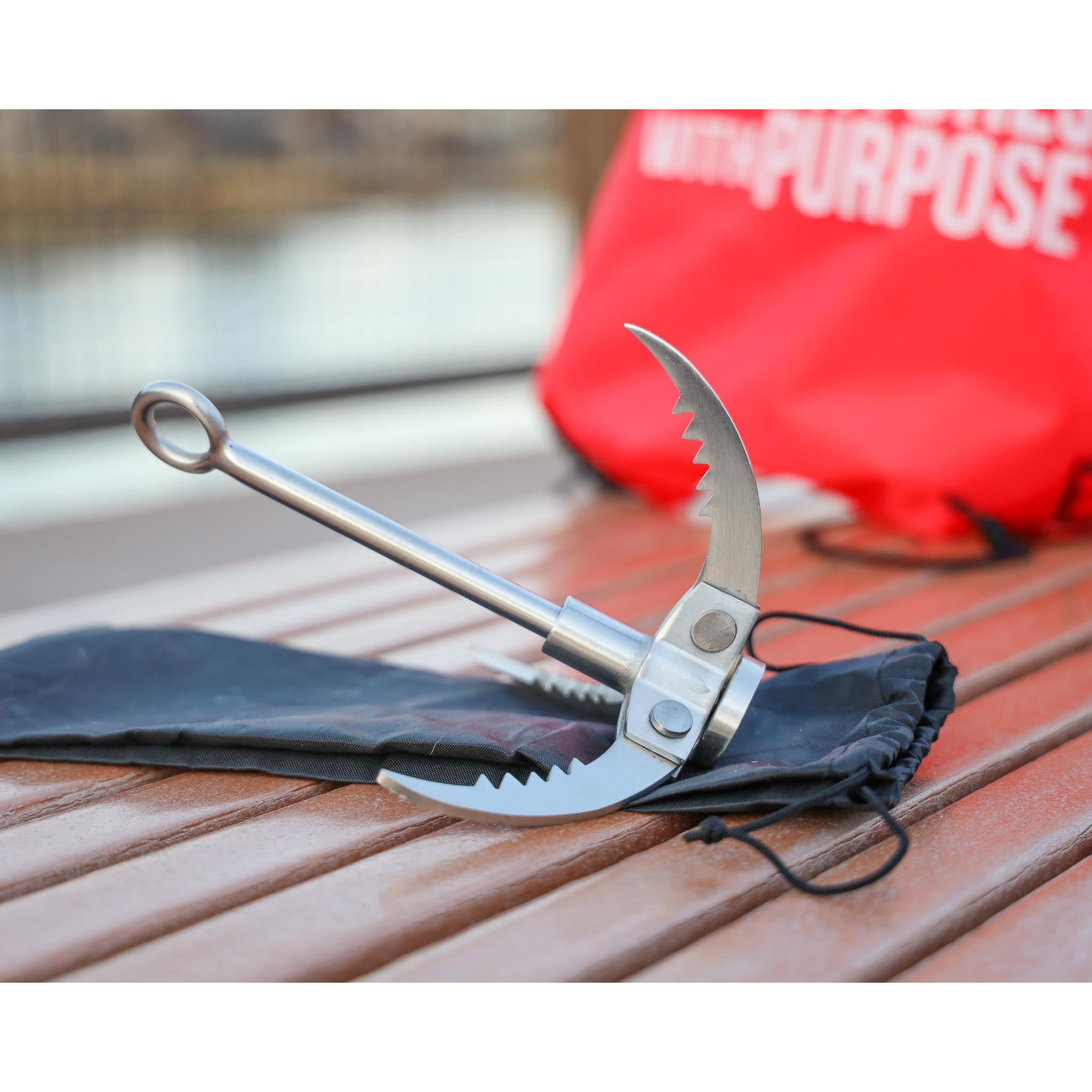 STAINLESS STEEL GRAPPLING HOOK – Adventures With Purpose