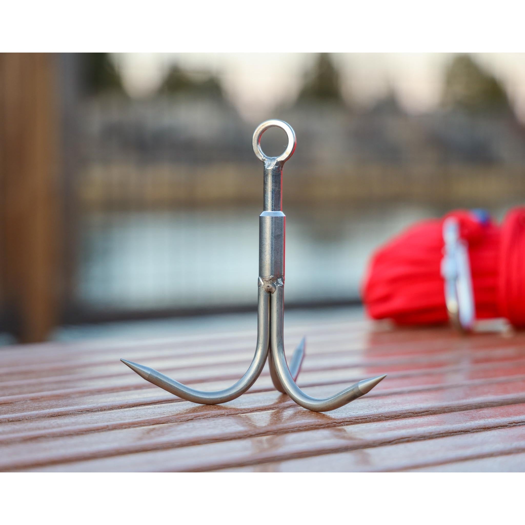 FOLDABLE GRAPPLING HOOK WITH SAWTOOTH PRONGS – Adventures With Purpose