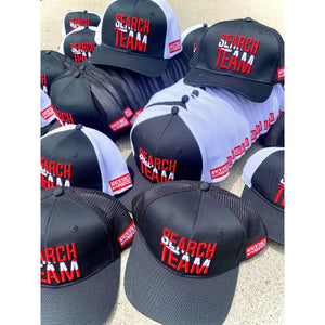 3D EMBROIDERED AWP SEARCH TEAM HATS w/FREE Collector Pin and Bonus Stickers